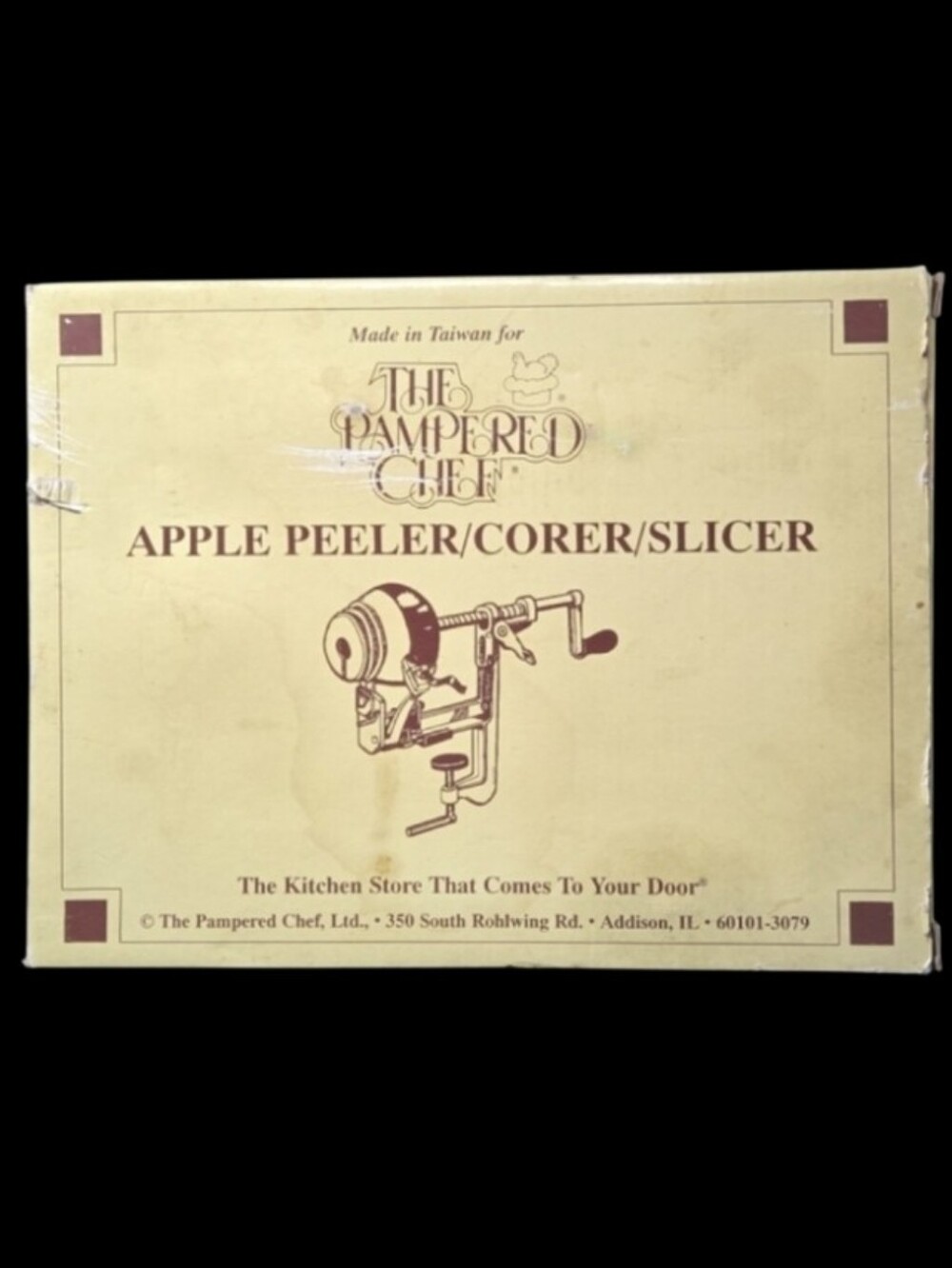 NEW - Pampered Chef Apple Peeler/Corer/Slicer Model #2430